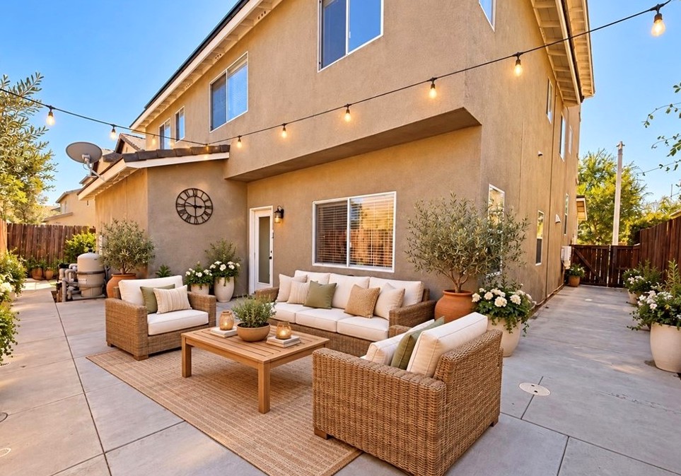 26242 Heritage Union Ln, Murrieta CA 92563 – 私密硬化后院露台 · 低维护户外休闲空间 | Private Hardscaped Patio Backyard · Low Maintenance